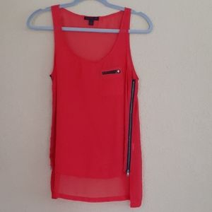 Material Girl NWOT Sheer tank top